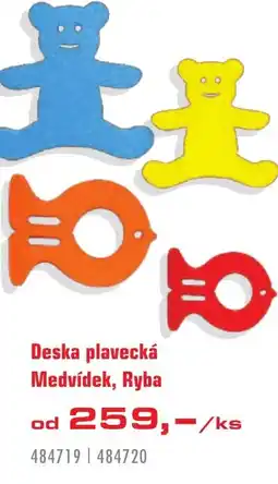 Uni Hobby Deska plavecká Medvídek, Ryba nabídka