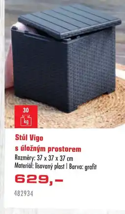 Uni Hobby Stůl Vigo s úložným prostorem nabídka