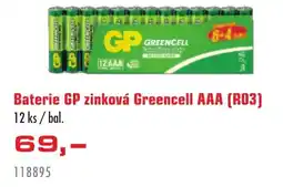 Uni Hobby Baterie GP zinková Greencell AAA (RO3) nabídka