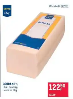 Makro Gouda 48% nabídka