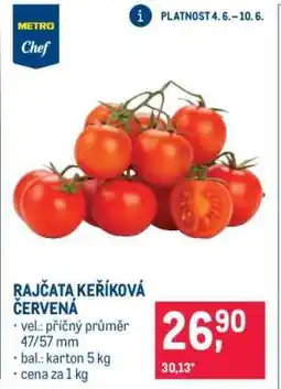 Makro Rajčata keříková červená nabídka