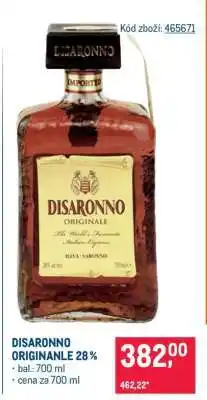 Makro DISARONNO ORIGINALE 28 % nabídka