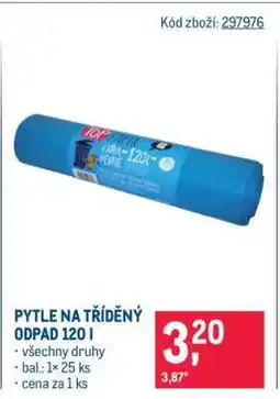 Makro Pytle na tříděný odpad 120 l nabídka