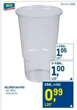 Makro Kelímek na pivo nabídka