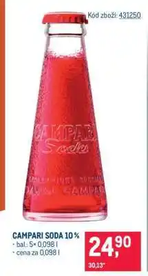 Makro Campari soda 10 % nabídka