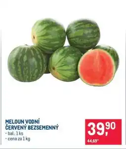 Makro Meloun vodní červený bezsemenný nabídka