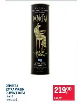 Makro Demetra extra virgin olivový olej nabídka
