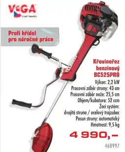 Uni Hobby Křovinořez benzinový BC525PRO nabídka