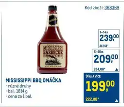 Makro MISSISSIPPI BBQ OMÁČKA nabídka