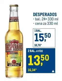 Makro Desperados nabídka