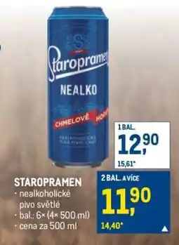 Makro Staropramen nabídka