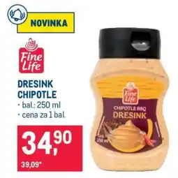 Makro DRESINK CHIPOTLE nabídka