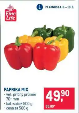 Makro Paprika mix nabídka