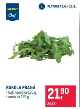 Makro RUKOLA PRANÁ nabídka