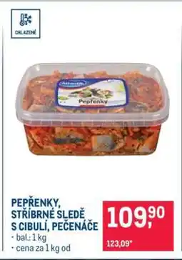 Makro PEPŘENKY, STŘÍBRNÉ SLEDĚ S CIBULÍ, PEČENÁČE nabídka