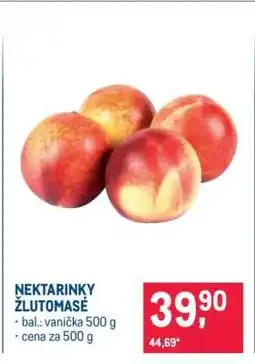 Makro Nektarinky žlutomasé nabídka
