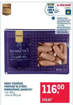 Makro BANKETKY nabídka