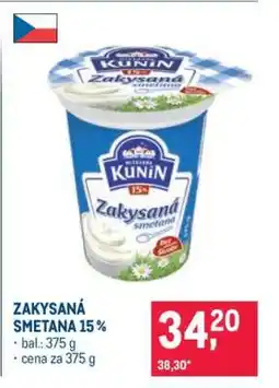 Makro Zakysaná smetana 15% nabídka