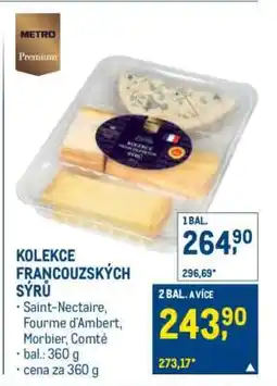 Makro Kolekce francouzských sýrů nabídka