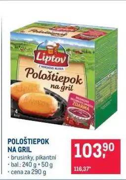 Makro Pološtiepok na gril nabídka