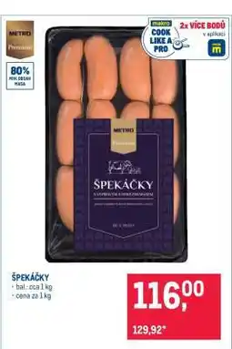 Makro ŠPEKÁČKY nabídka