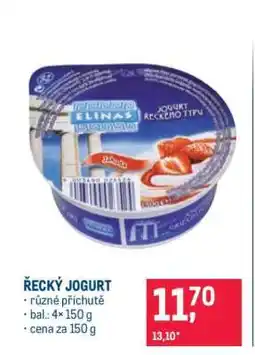 Makro Řecký jogurt nabídka