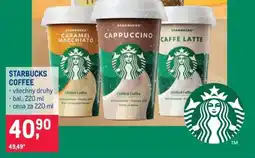 Makro Starbucks Coffee nabídka