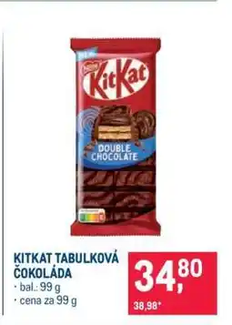 Makro KITKAT TABULKOVÁ ČOKOLÁDA nabídka