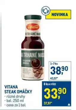 Makro VITANA STEAK OMÁČKY nabídka