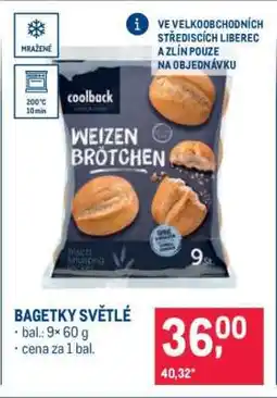 Makro Bagetky světlé nabídka