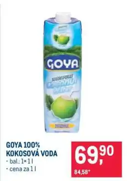 Makro Goya 100% kokosová voda nabídka