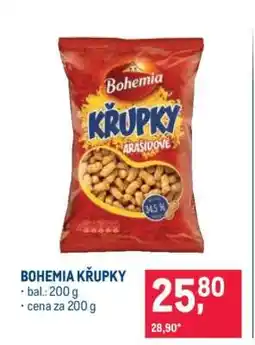 Makro Bohemia křupky nabídka