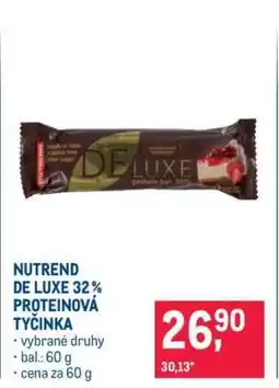 Makro NUTREND DE LUXE 32 % PROTEINOVÁ TYČINKA nabídka