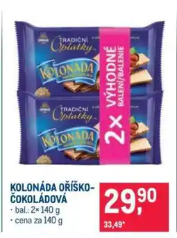 Makro KOLONÁDA OŘÍŠKO-ČOKOLÁDOVÁ nabídka