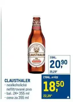 Makro Clausthaler nabídka