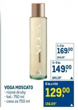 Makro VOGA MOSCATO nabídka