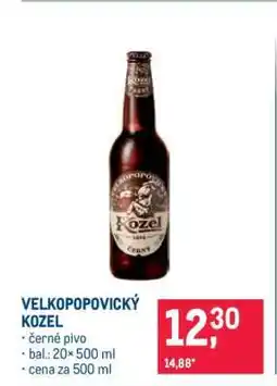 Makro Velkopopovický Kozel nabídka