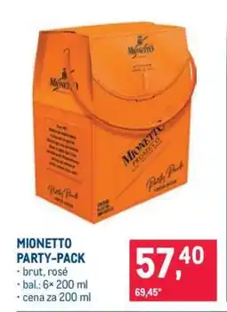 Makro MIONETTO PARTY-PACK nabídka