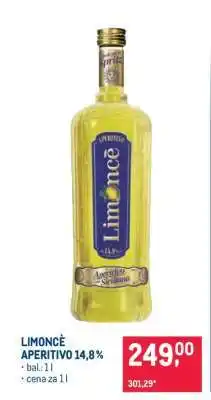 Makro LIMONCÈ APERITIVO 14,8% nabídka