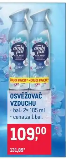 Makro Osvěžovač vzduchu nabídka