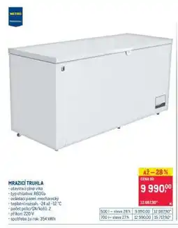 Makro MRAZÍCÍ TRUHLA nabídka