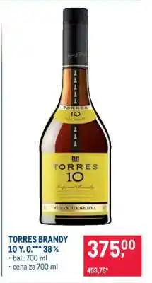 Makro TORRES BRANDY nabídka