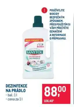 Makro Dezinfekce na prádlo nabídka