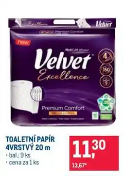 Makro TOALETNÍ PAPÍR 4VRSTVÝ 20 m nabídka