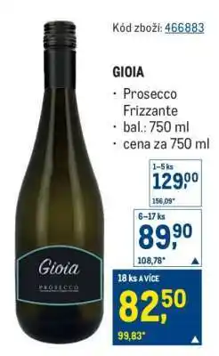 Makro GIOIA nabídka