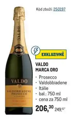 Makro Valdo Marca Oro nabídka