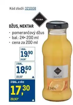 Makro Džus, Nektar nabídka