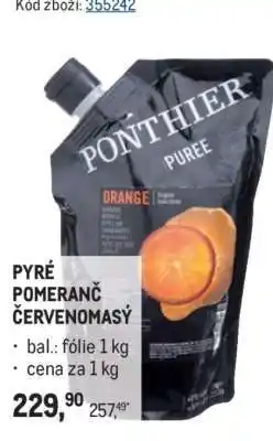 Makro PYRÉ POMERANČ ČERVENOMASÝ nabídka