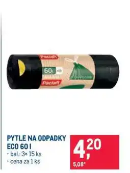 Makro PYTLE NA ODPADKY ECO 60 l nabídka