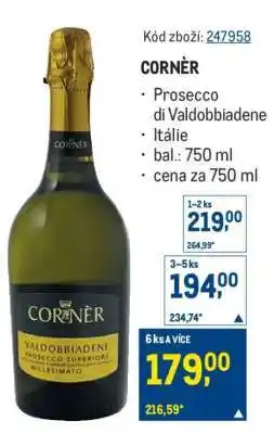 Makro Corner nabídka